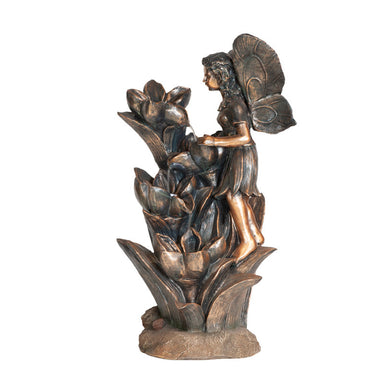 Flower Fairy Water Feature Fountain Main View