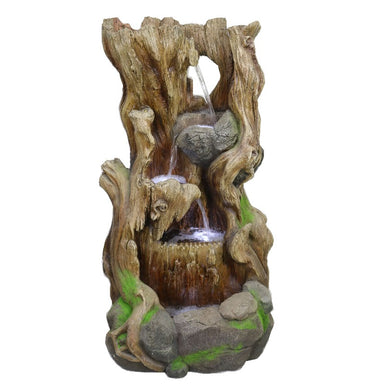 Fountain-TreeTrunkWaterFeatureFountain FrontFountain Tree Trunk Water Feature Fountain