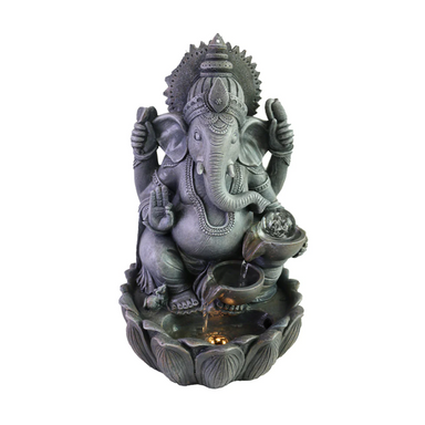 Grandiose Ganesha Water Feature Fountain Main View