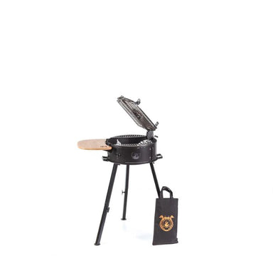 IVAR Cowboy BBQ Grill with white background