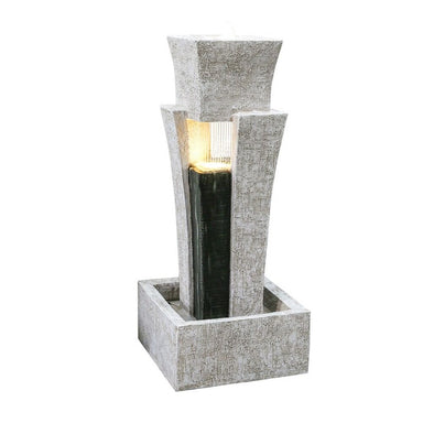 Modern Pillar with Shower Water Feature Fountain Main