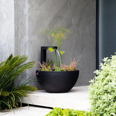 northcote pottery patio spout pond black