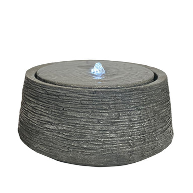 Zen Bowl Water Feature Fountain with LED Main View
