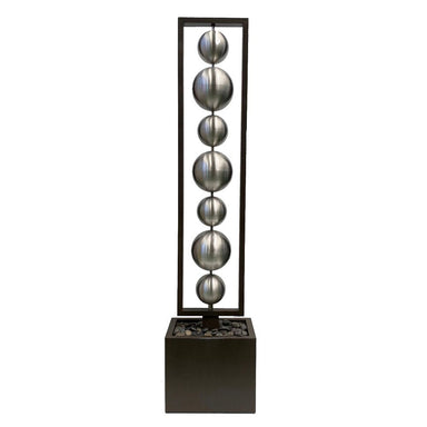 Stainless Steel Ball Water Feature Fountain Main view