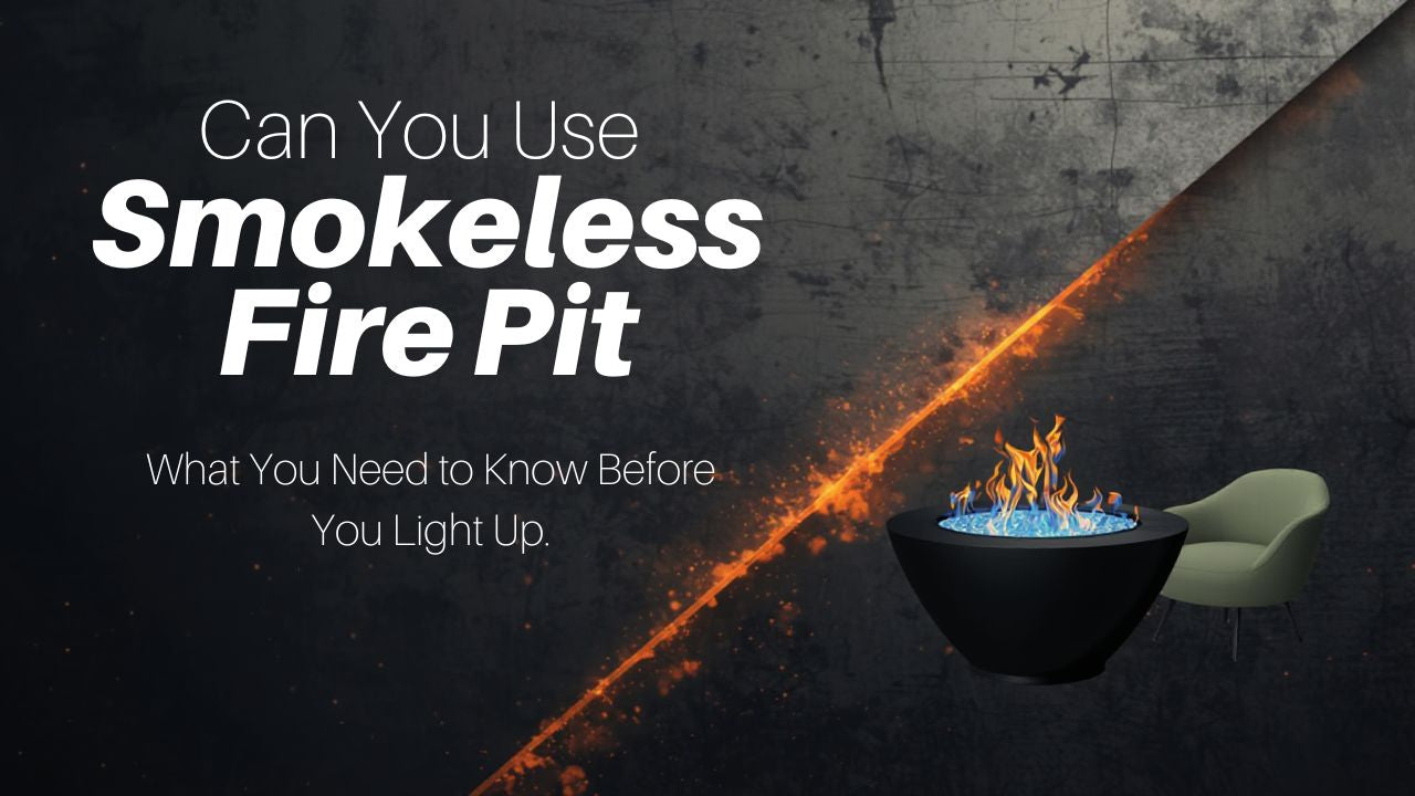 Can You Use Smokeless Fire Pit Inside