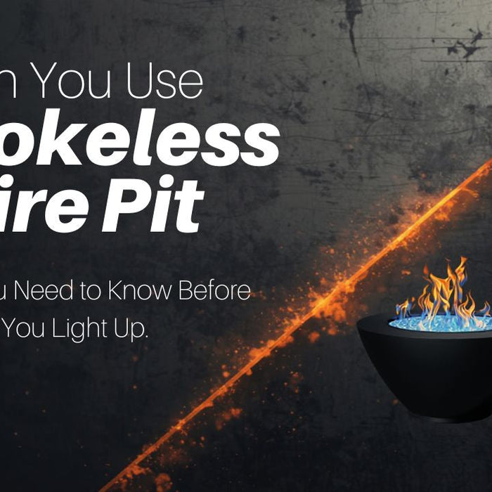 Can You Use Smokeless Fire Pit Inside