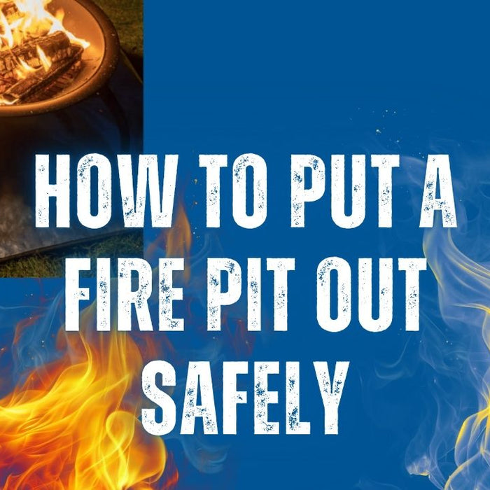 How to Put a Fire Pit Out Safely