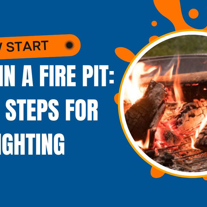 How to Start a Fire in a Fire Pit
