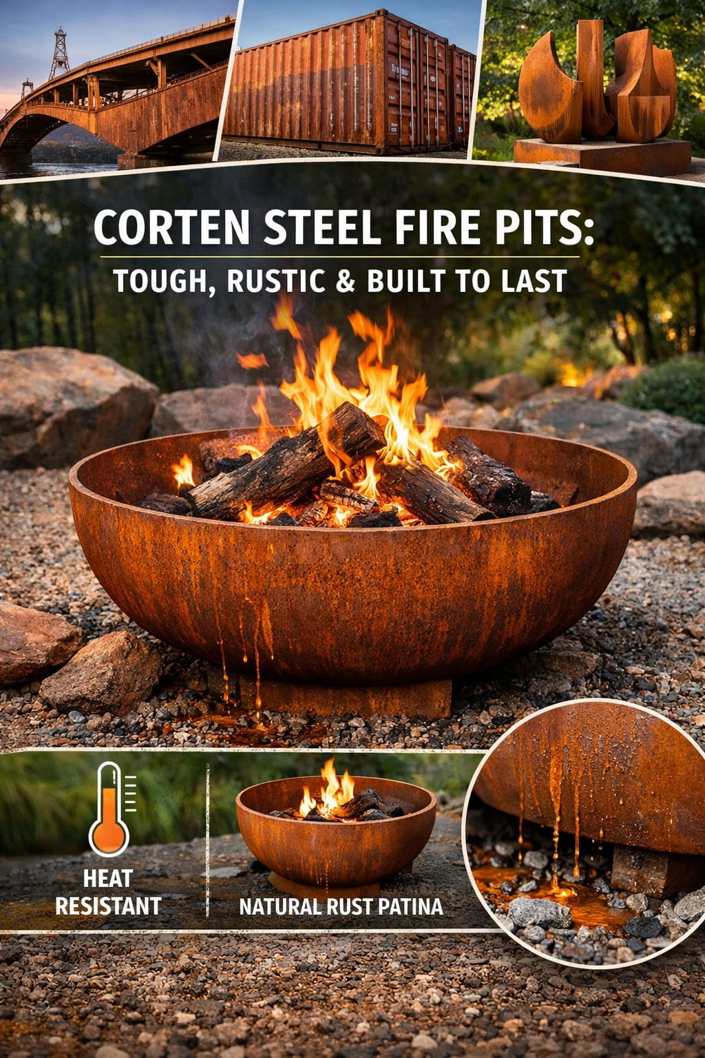 Is Corten Steel Good for Fire Pits