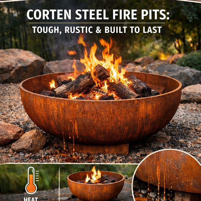 Is Corten Steel Good for Fire Pits