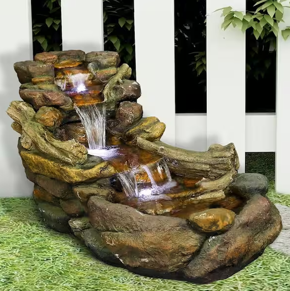 Rock Water Features in the garden