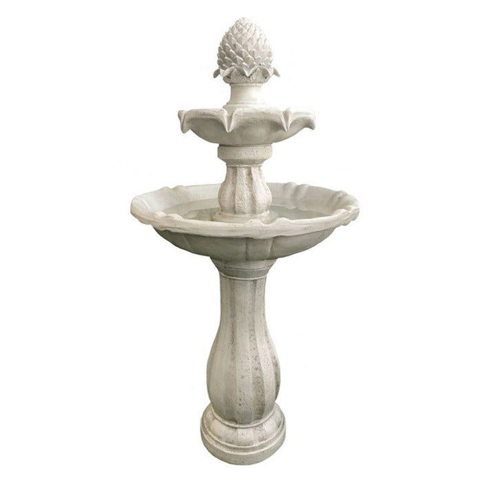 Solar Water Fountains in the white background