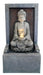 Sitting Buddha Water Feature Fountain with LED