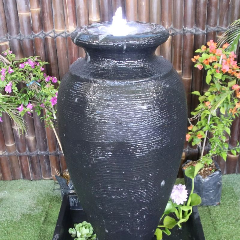 Amphora Water Fountain Upper view