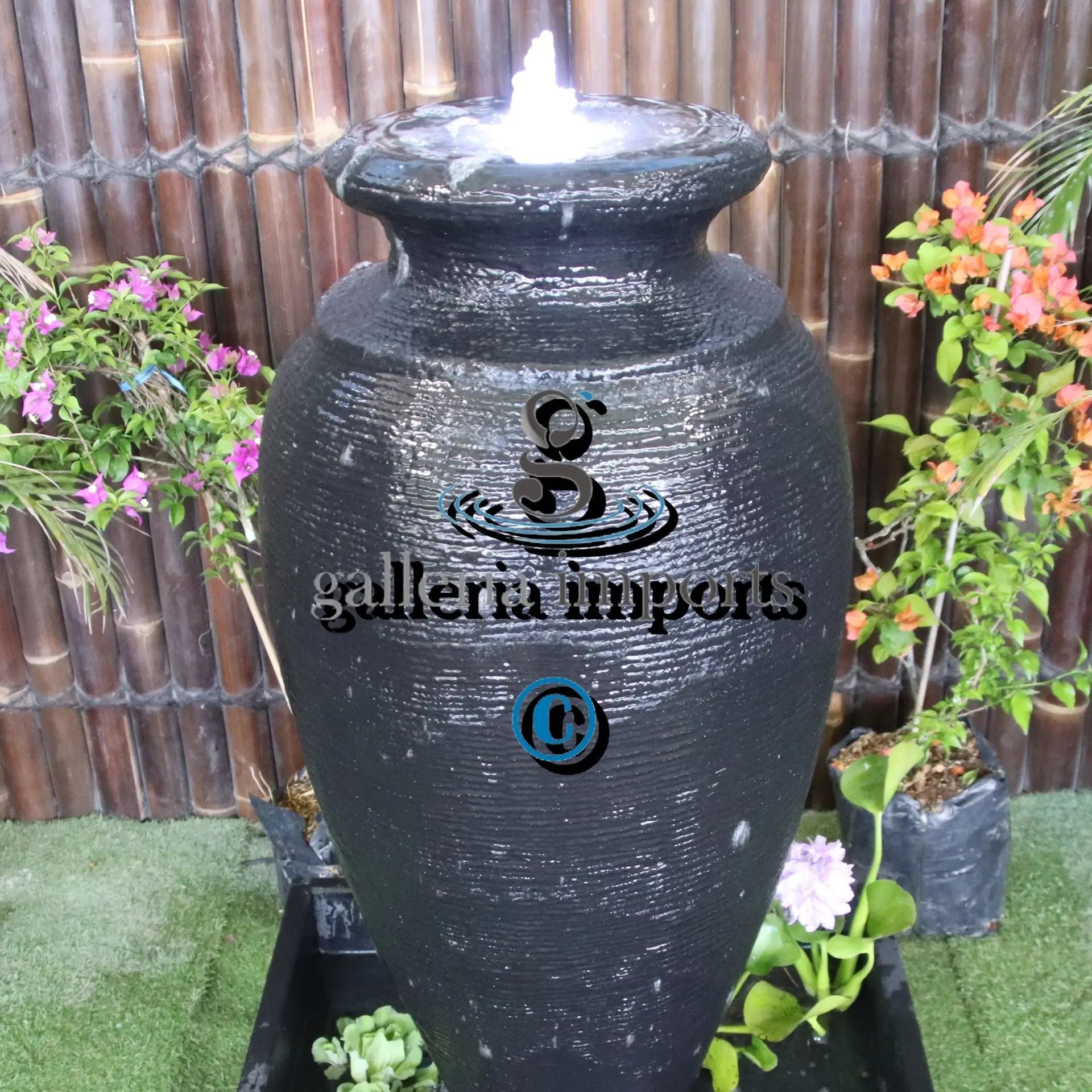 Amphora urn Fountain with LED