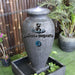 Amphora water feature left angle view