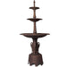 Antique Bronze Heron Cast Iron 3 Tier Fountain
