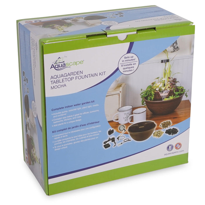 AquaGarden Tabletop Fountain Kit package
