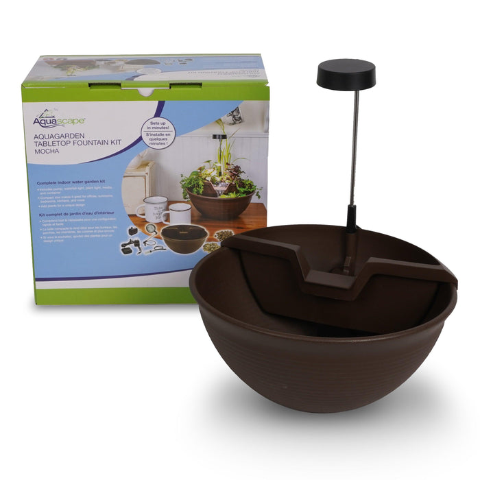 Garden Tabletop Fountain bowl and box