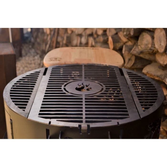 Argentine BBQ Grill and plate