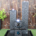 Atlantis tower water Fountain charcoal with bumboo