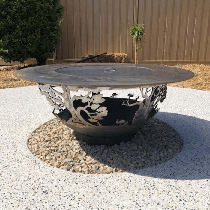 Australian BBQ Fire Pit Bowl main view