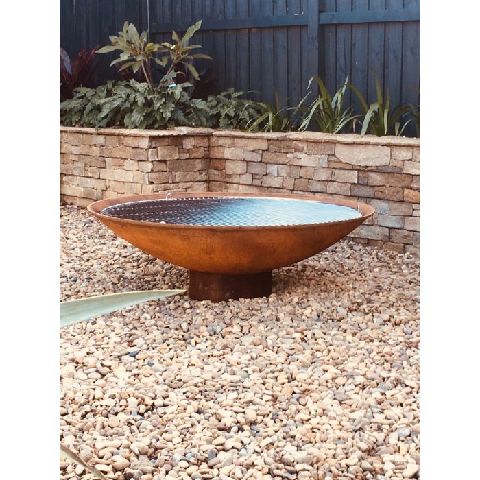 Cauldron Fire Pit front view