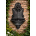 Classic Lion Cast Iron Wall Fountain on the balcony wall