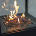 Close view of fire