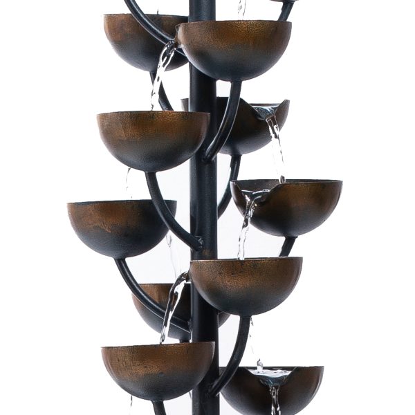 Candle Stand Water Feature Fountain Close View