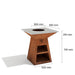 Corten Steel BBQ – The Ironworks dimensions