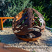 Corten Steel Fire Bowl – The Phoenix on the ground