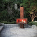 Corten Steel Fire Pit – The Ironclad and smoke