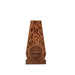 Corten Steel Fire Pit – The Luminary front dimensions