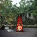 Corten Steel Fire Pit – The Luminary in the backyard