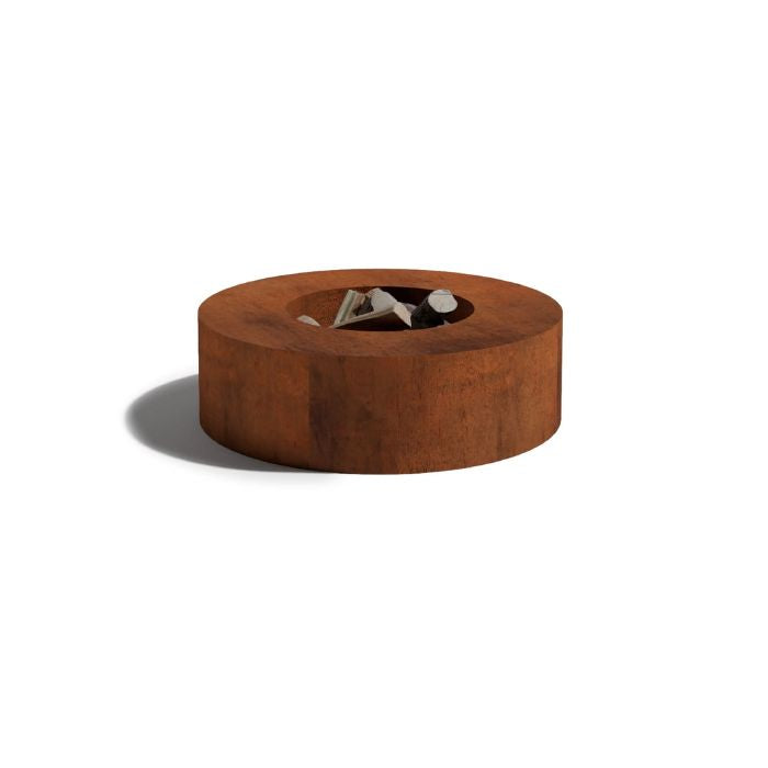 Corten Steel Fire Pit – The Vault main view