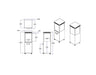 Dimensions of a gas heater
