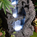 Dragon Castle Water Feature Fountain Close up
