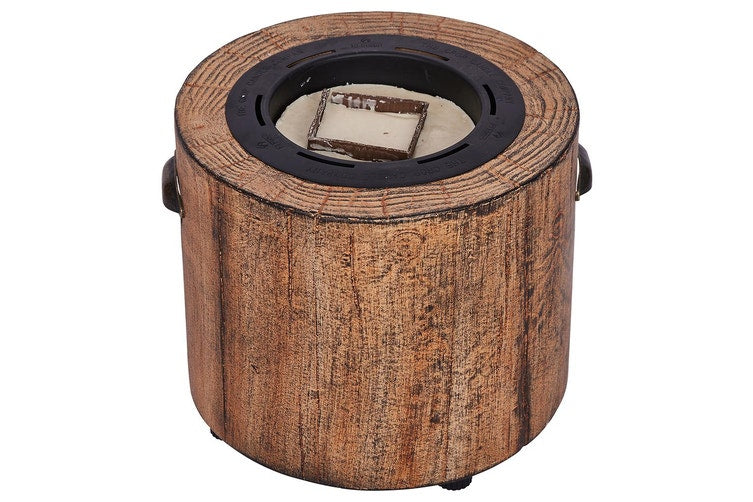 Eco Fuego Candle FirePit in whitebackground