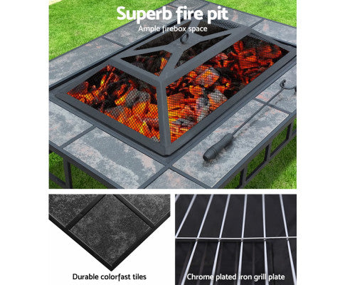 VersaHeat 3-in-1 Fire Pit, BBQ Grill, and Ice Table: The Ultimate Patio Companion