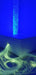 Fibre Optic Lighting Blue Colour with bubble tube column water feature