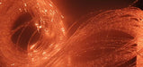 Fibre Optic Lighting Pink Colour Close View