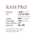 Fuegos RAM 120 PRO specifications