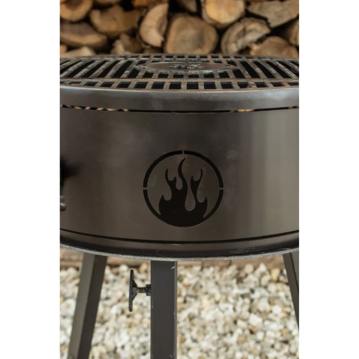 IVAR COWBOY Grill side view