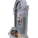 Lions Head Solar Water Feature Water Fountain sideview without solar