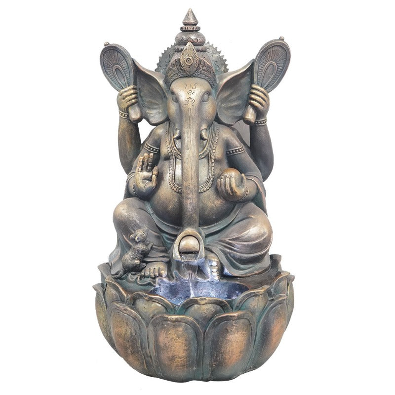 Majestic Ganesha Water Feature Main View