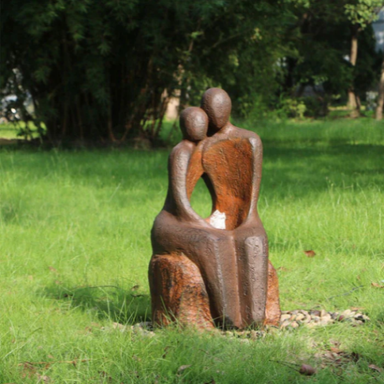 Lovers Water Feature at garden 