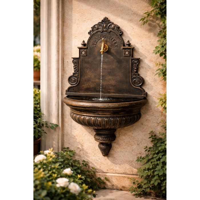 Palermo Wall Fountain on the wall