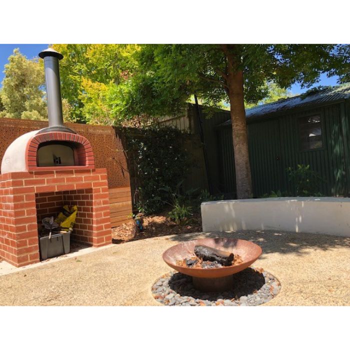 Pizza oven adn Cauldron Fire Pit