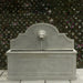 Portofino Lion Head Wall Water Feature - Natural Cement finish